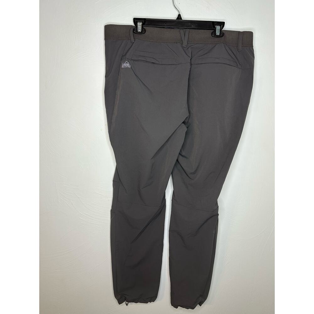 REI Co-op Activator Pants Women's Plus Size 1X 1XL Gray Trail Hiking Soft Shell - Picture 2 of 6